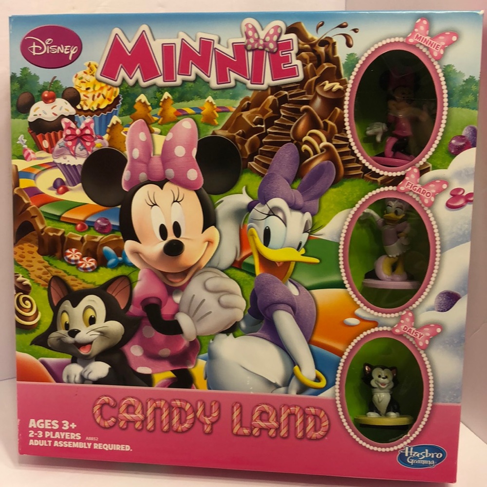 Minnie  Candy Land ages 3+ EXCELLENT LIKE NEW CONDITION less the instructions